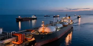 Global LNG supply excess