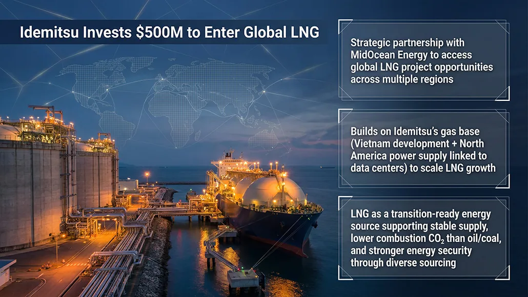 LNG industry entry