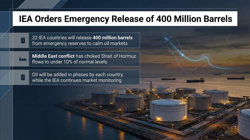 largest oil stock release