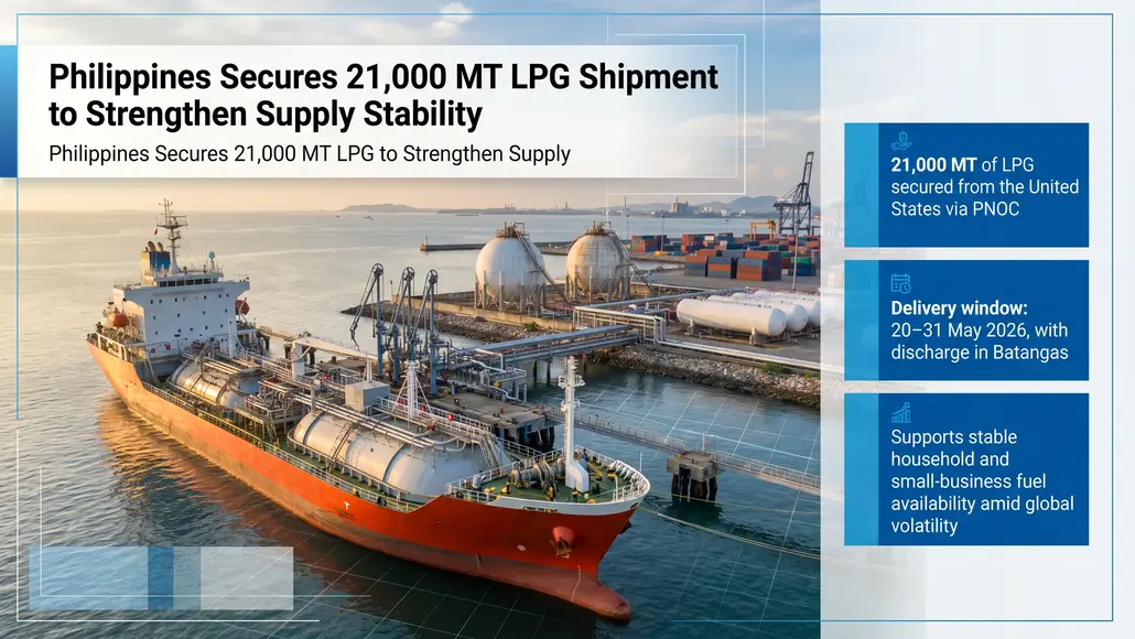 21000 MT of LPG
