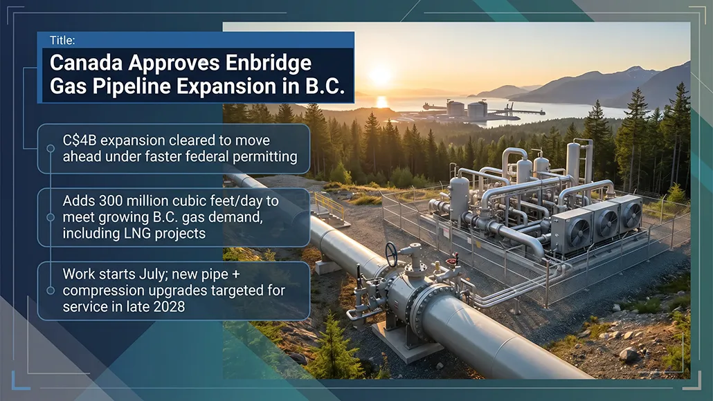 Enbridge Gas Pipeline Expansion