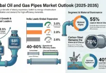 Global Oil and Gas Pipes Market to Reach $81B Value by 2035 Global Oil and Gas Pipes Market