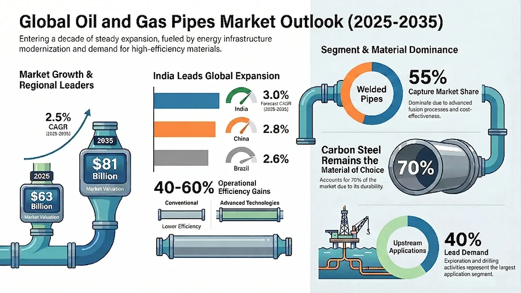 Global Oil and Gas Pipes Market