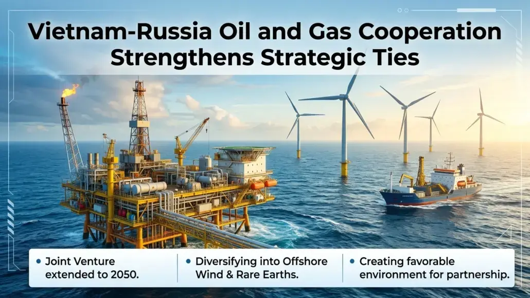 Vietnam-Russia Oil and Gas Cooperation Strengthens Strategic Ties