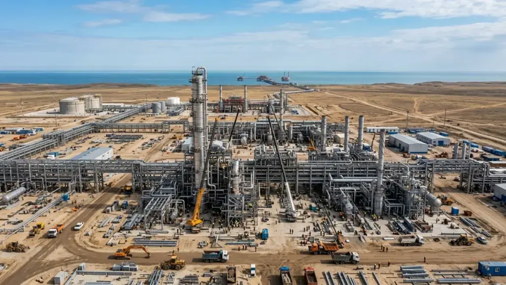 Kashagan gas plant