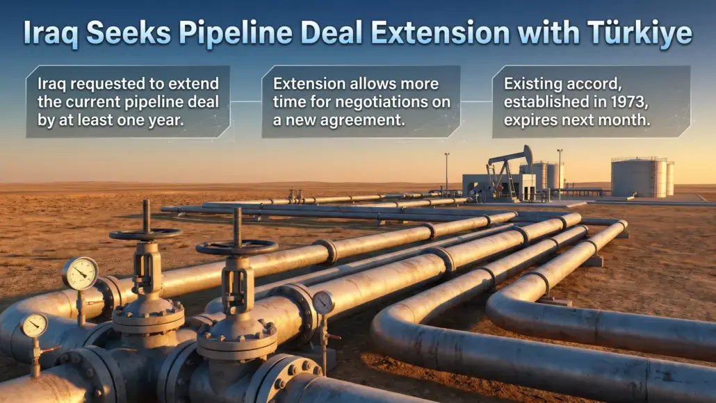Iraq Seeks Pipeline Deal Extension with Türkiye