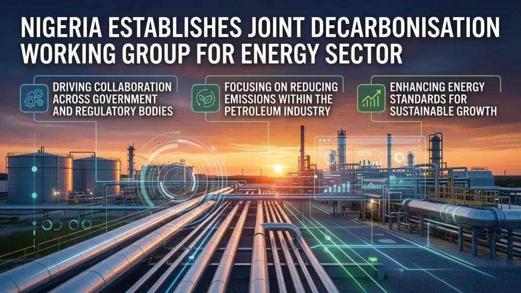 Title: Nigeria Establishes Joint Decarbonisation Working Group for Energy Sector