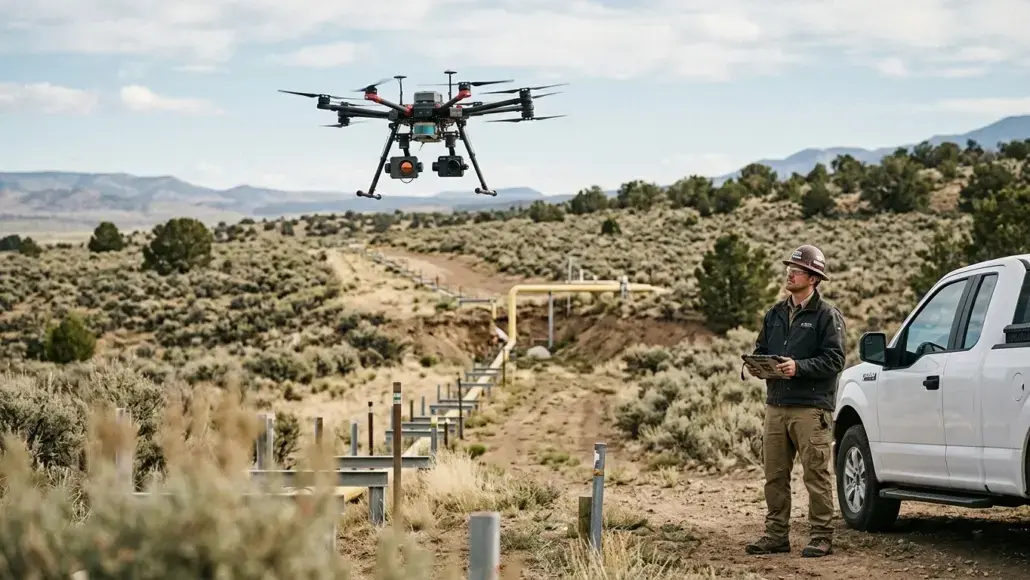 Drones and Robotics Modernizing Smart Pipeline Inspection
