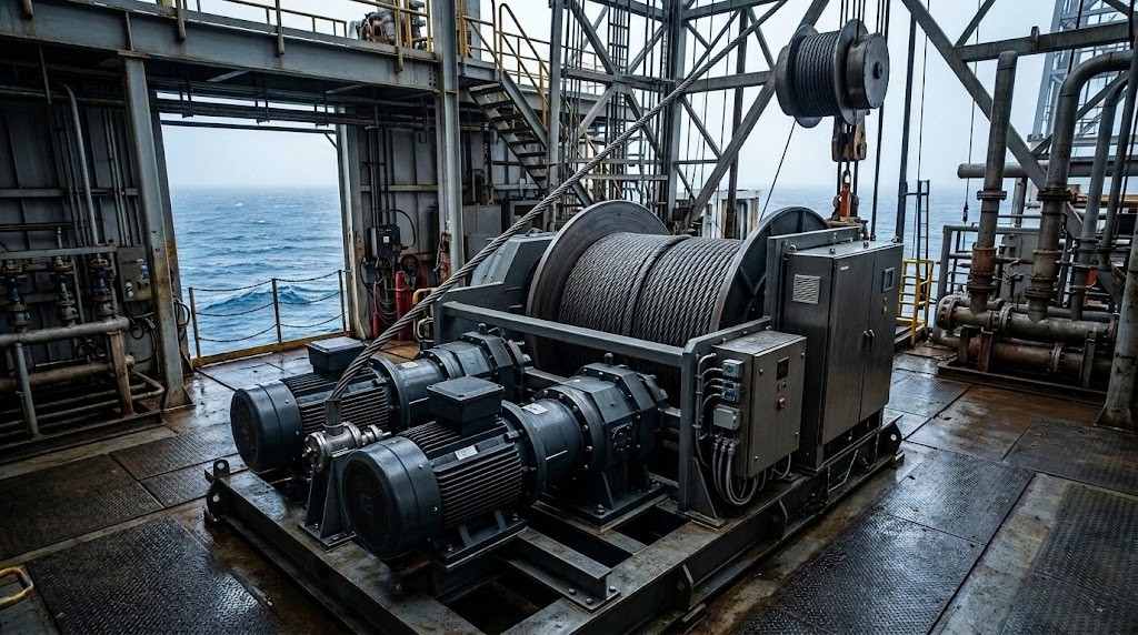 Advanced Winch Systems Developing Deep Sea Drilling Rigs 1