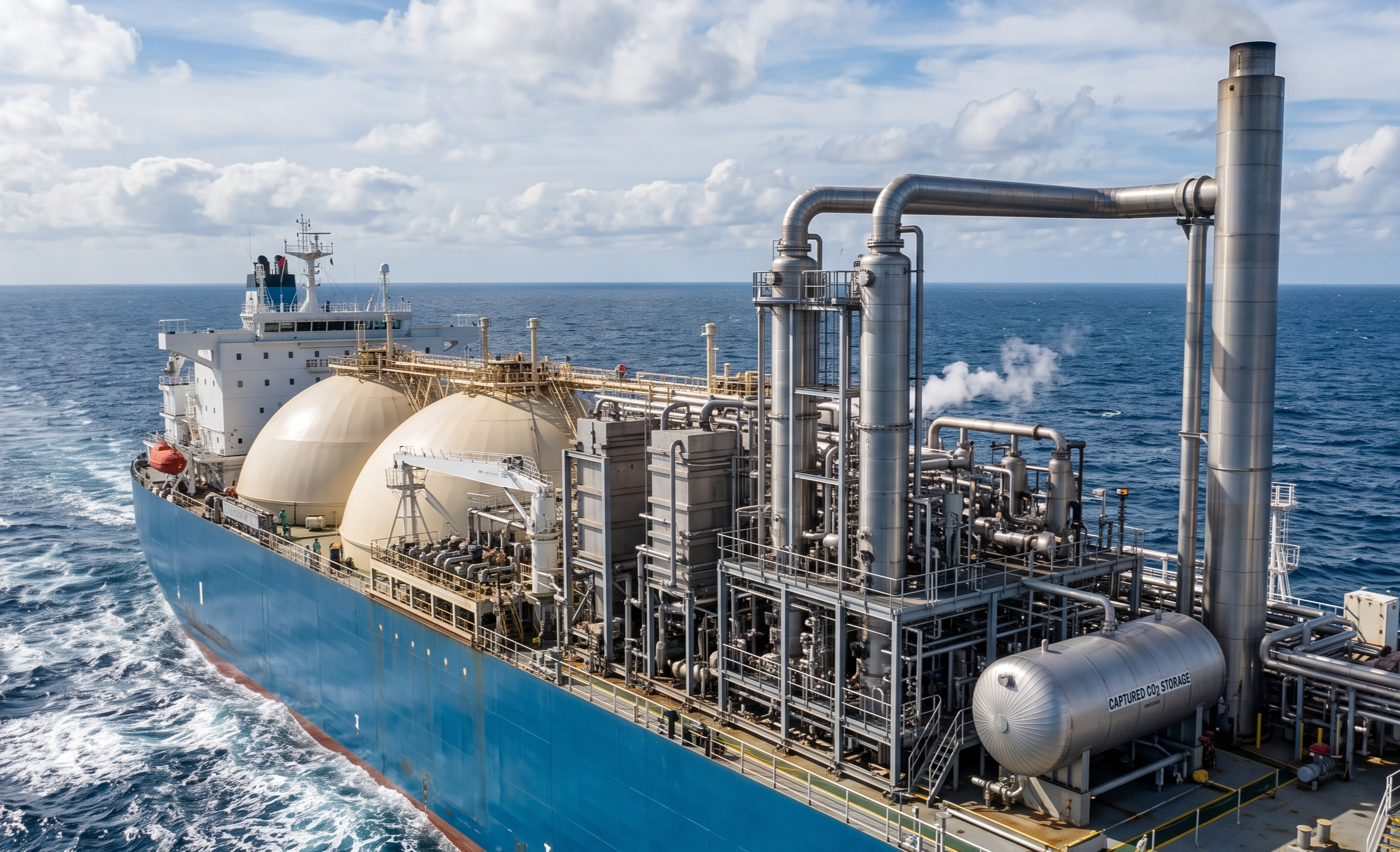 Onboard Carbon Capture Driving LNG Transport Decarbonization 1