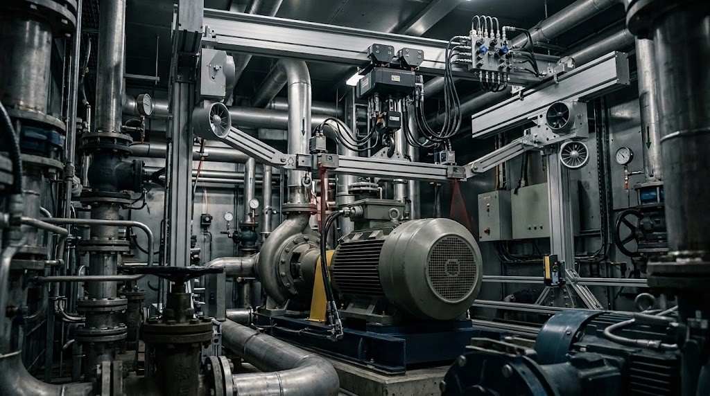 Intelligent Lifting Tools Changing Oil Pump Station Repairs 1