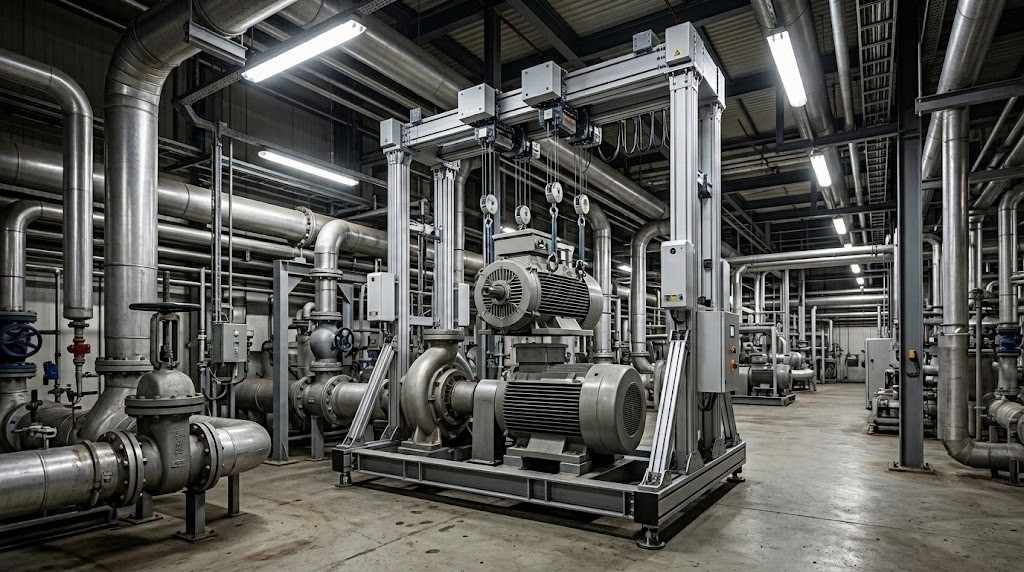 Intelligent Lifting Tools Changing Oil Pump Station Repairs 2