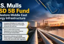 U.S. Mulls USD 5B Fund to Restore Middle East Energy Infrastructure U.S. Mulls USD 5B Fund to Restore Middle East Energy Infrastructure