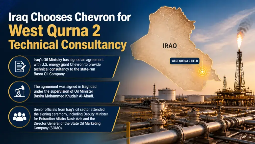 Iraq Chooses Chevron for West Qurna 2 Technical Consultancy