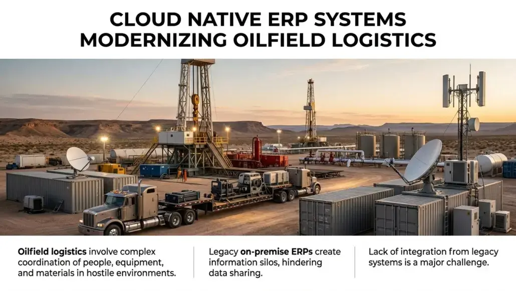 Cloud Native ERP Systems Modernizing Oilfield Logistics