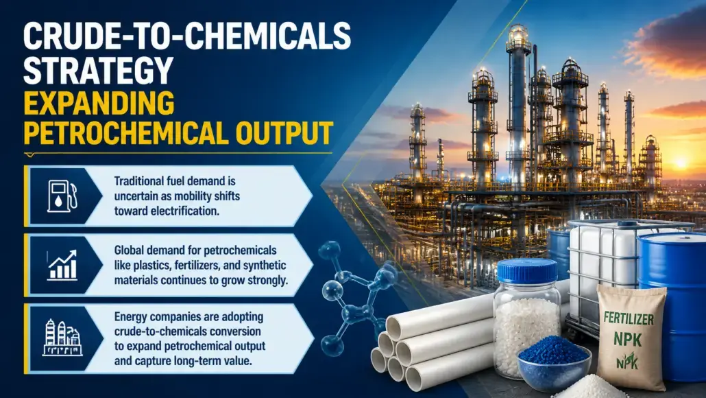 Crude-to-Chemicals Strategy Expanding Petrochemical Output