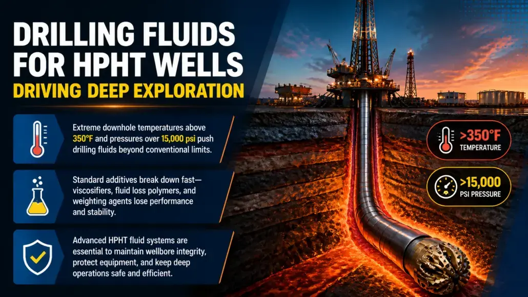 Drilling Fluids for HPHT Wells Driving Deep Exploration