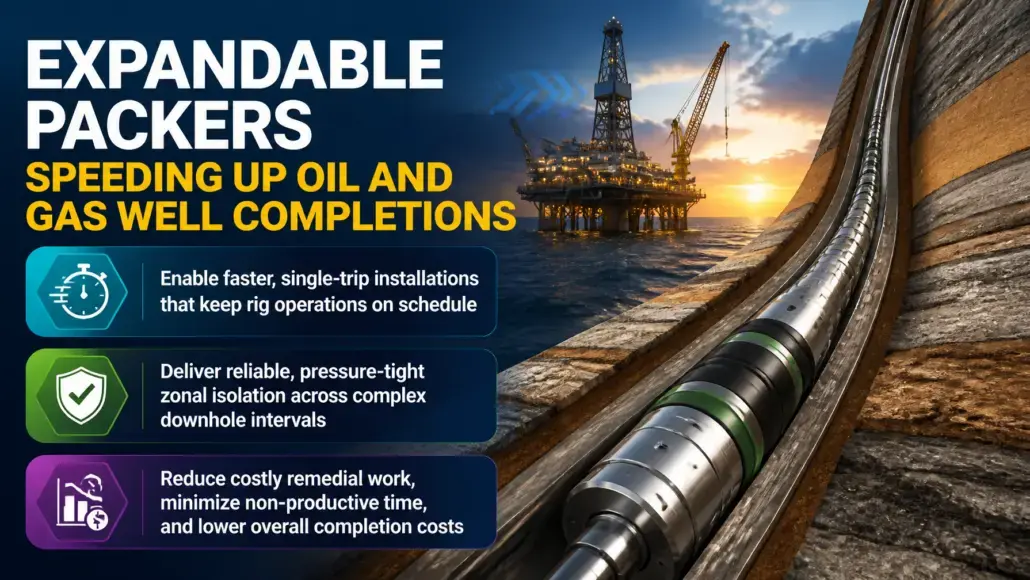 Expandable Packers Speeding Up Oil and Gas Well Completions