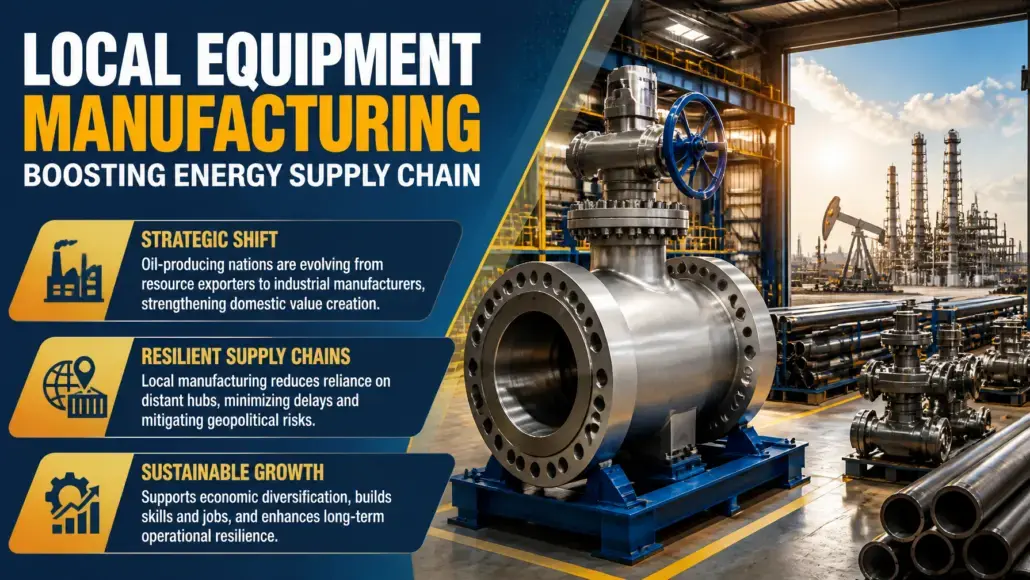 Local Equipment Manufacturing Boosting Energy Supply Chain