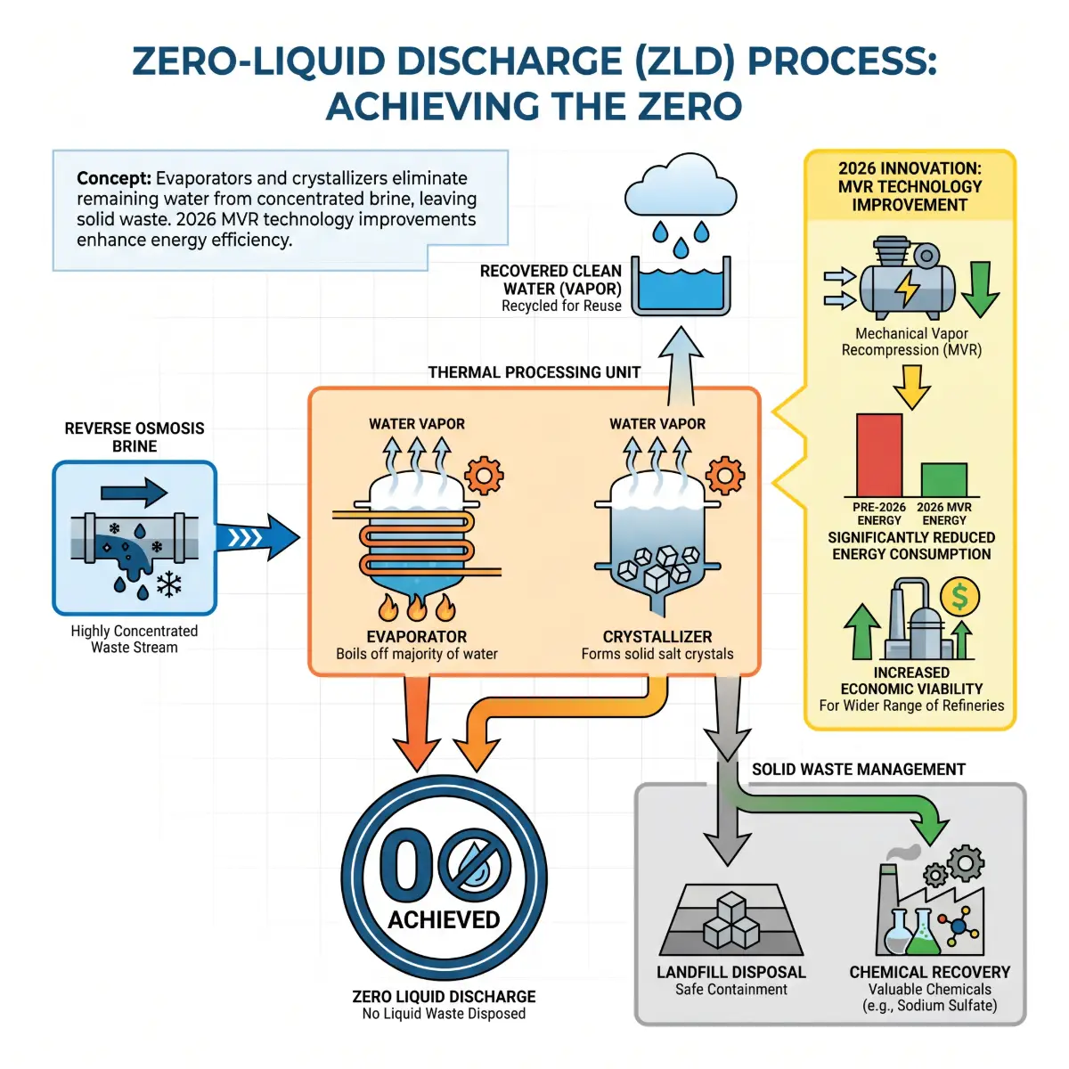 Modernizing Refinery Water Management Through Zero-Liquid Discharge Systems