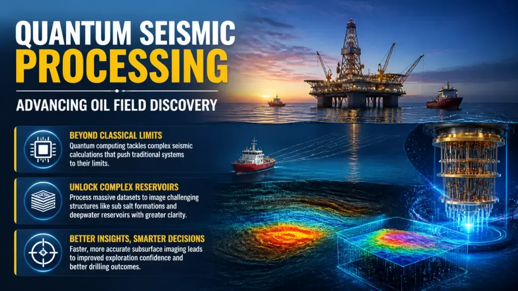 Quantum Seismic Processing Advancing Oil Field Discovery