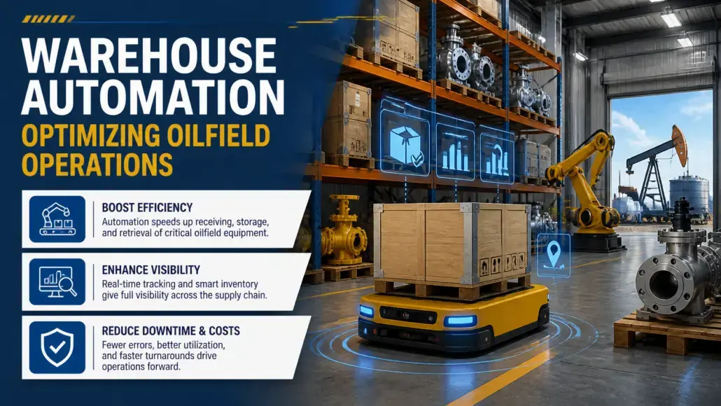 Warehouse Automation Optimizing Oilfield Operations
