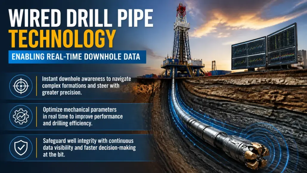 Wired Drill Pipe Technology Enabling Real-Time Downhole Data