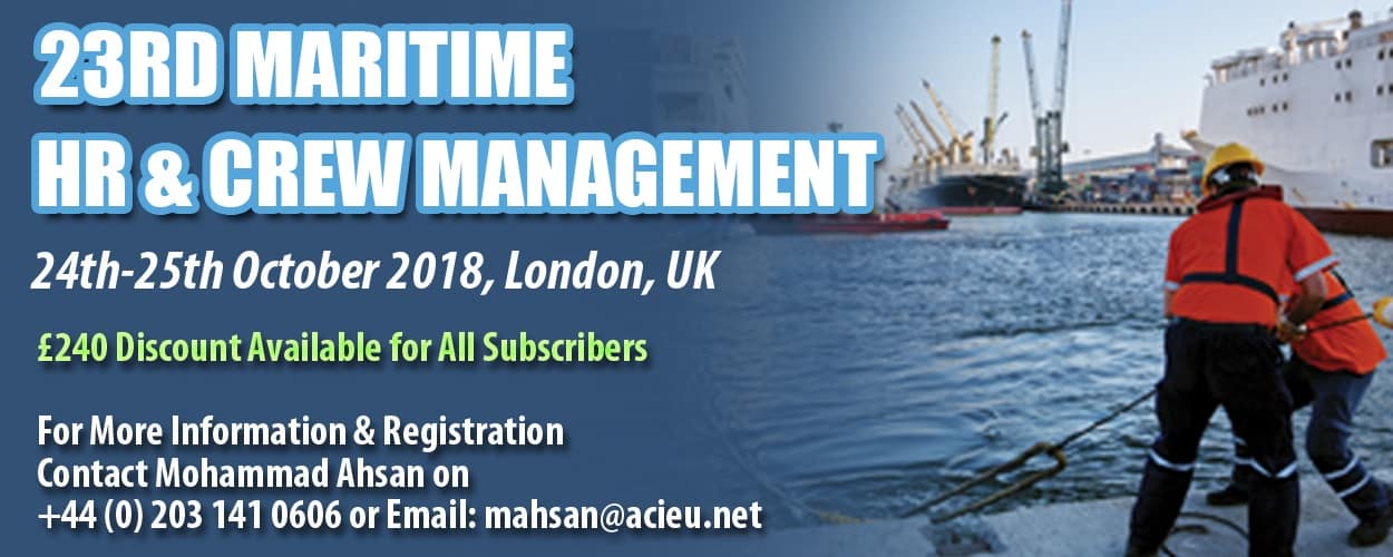 23rd Maritime HR & Crew Management Summit