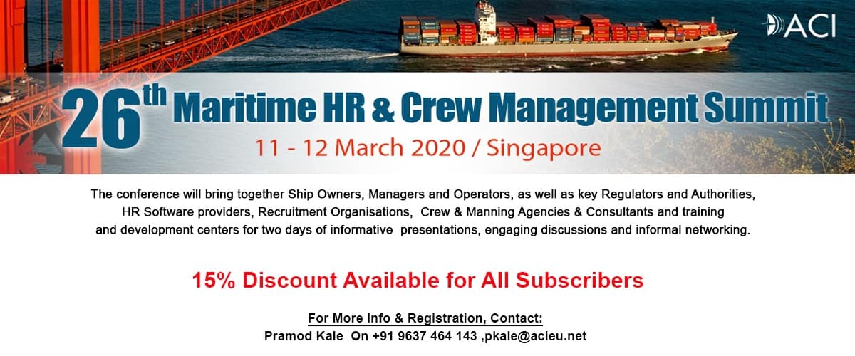 26th Maritime HR & Crew Management Summit