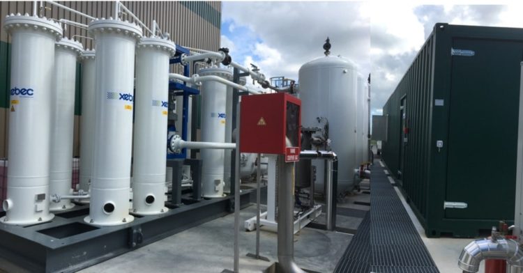 Xebec Announces Its First Canadian Renewable Natural Gas Infrastructure Project