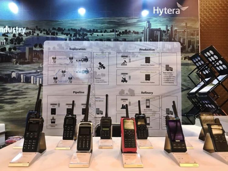 Hytera Shows Oil & Gas Solution at GRPC 2019
