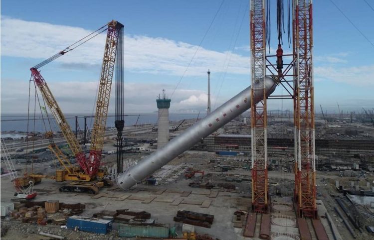 Sinopec completes installation of the world's largest hydrogenation reactor