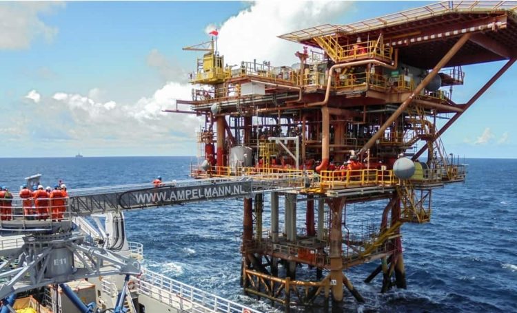 Ampelmann and Olympic Shipping join forces in project for Ithaca Energy in the North Sea